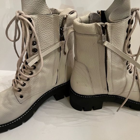 Golo WAR & PEACE COMBAT BOOT IN TAPIOCA TUMBLED CALF - Picture 4 of 9